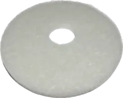 10 1/2" 267mm hvit std. pads (3310,5)
