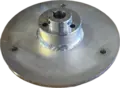 Brock flens for hd.motor, konisk aksel (4-0031)