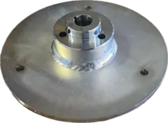 Brock flens for hd.motor, konisk aksel (4-0031)