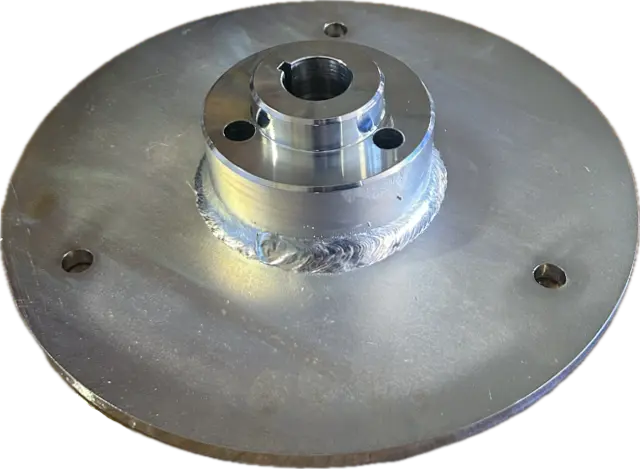 Brock flens for hd.motor, konisk aksel (4-0031) 