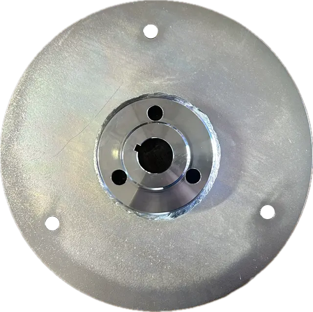 Brock flens for hd.motor, konisk aksel (4-0031) 