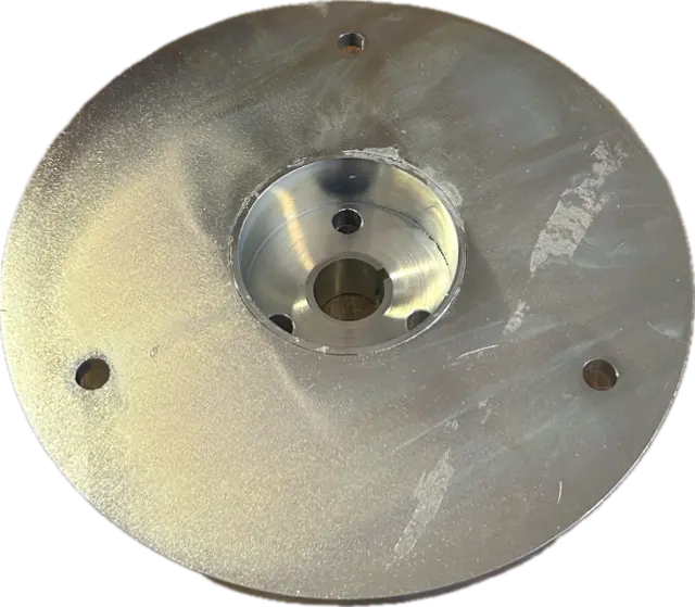 Brock flens for hd.motor, konisk aksel (4-0031) 