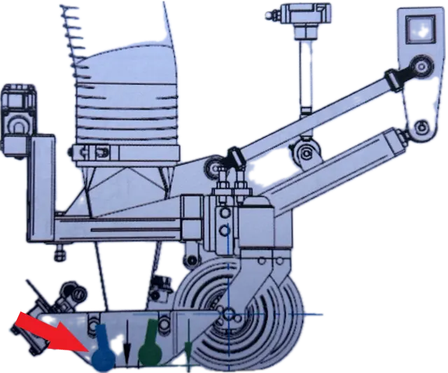 Brock gummi bredsug (L=795mm) (4-0369) 