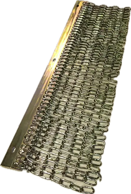 Beam kjettinggardin for bredsug (3-538) 