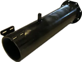 Beam inntaksrør innv. for bredsug vulkanisert (L=950mm) (3-701)