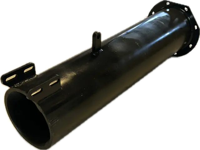 Beam inntaksrør innv. for bredsug vulkanisert (L=950mm) (3-701) 