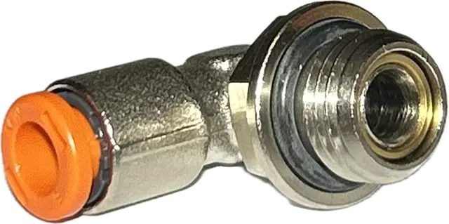 Beam Luftnippel Ø6-1/4 URG Roterbar albue (3-125) 