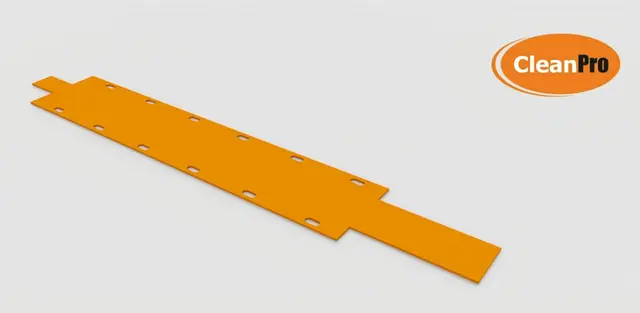 Beam Rotorclean sugenal PU (L=818) 1stk/pr.sett. 65 ShA 