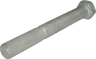 Beam stålbolt M16 X 130mm Bolt til hjulgaffel (3-679)