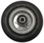 Beam st&#248;ttehjul bredsug &#216;200 (3-1903)