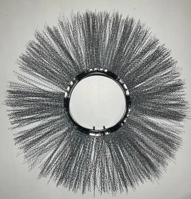 Børstering stål ZZ (660/8") 2-t. avst. 30mm, Bobcat 