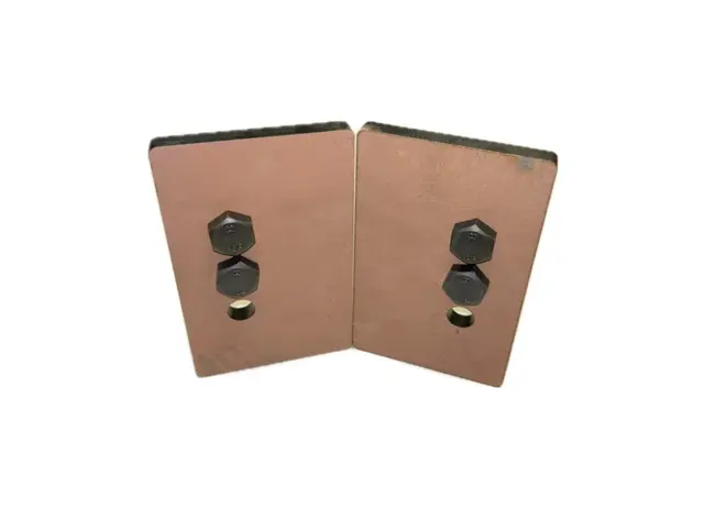 Slitestål senter Tokvam VT ploger Sett (2stk stål + bolter) 