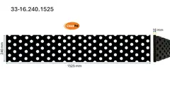 Veistål perforert 16x240x1525mm (5-fot)