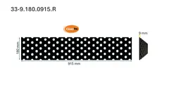 Veistål perforert 9x180x915mm (3-fot) (9X180X915)