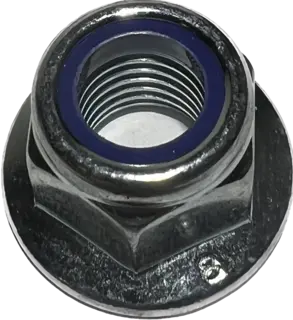 Flensmutter for M16, h=20mm m. l&#229;s 14010586
