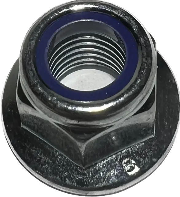 Flensmutter for M16, h=20mm m. lås 14010586 