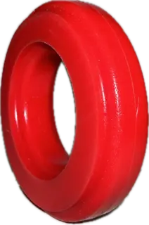 Johnston CX 400 st&#248;ttehjul. (&#216;195) * hard gummi