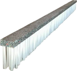 Lamell 1800 ny 2.0mm (125x60) Plastplate