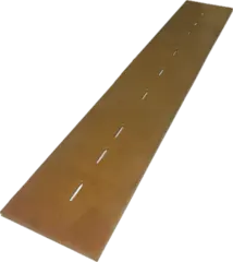 Hako B 115 R/750 RD Sidegummilist, PA hs/vs (640mm) (H107389)