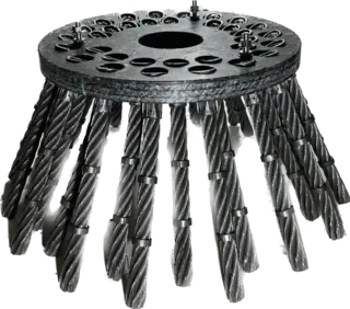 Sch&#248;rling Ugressb&#248;rste, 33stk. 22mm wire plastplate (400/600/285)