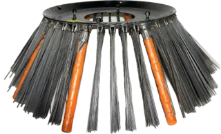 Ravo 540 Ugressb&#248;rste, Mix (st&#229;l/wire) flatst&#229;l 3,3mm &amp; 8stk wire (500/760/200)