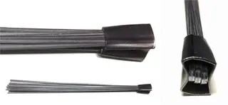 Brw Viking/City knipper st&#229;l 3,3 570mm (150 stk)