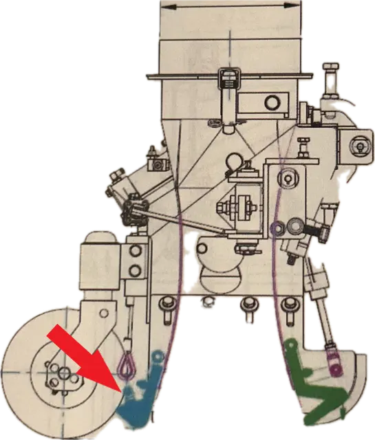 Brock sidesug bak, pu-rubber (7138/9) (00-246) 