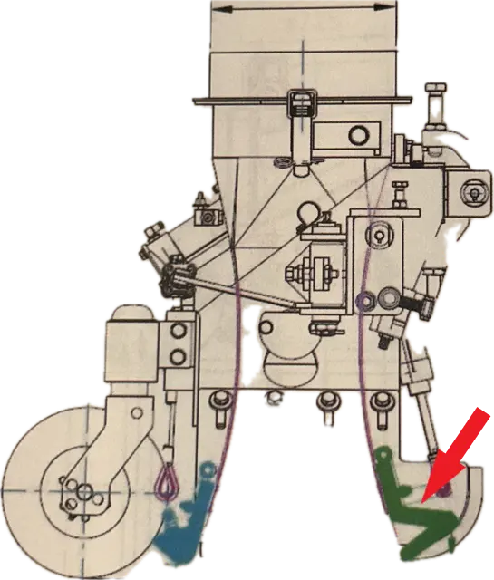 Brock sidesug foran, pu-rubber (7138/6) (00-249) 