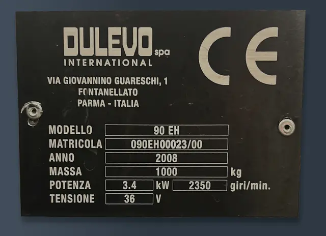 Dulevo 90 Elite Utleiemaskin Pris pr.dag ved månedsleie 