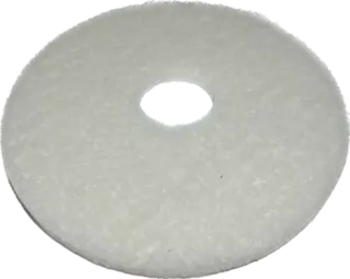 10 1/2" 267mm hvit std. pads (3310,5)