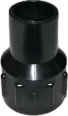 Endemuffe 38mm til 32mm, svart