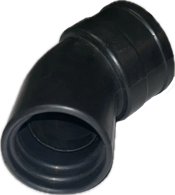 Endemuffe 38mm til 50mm i 45grader 