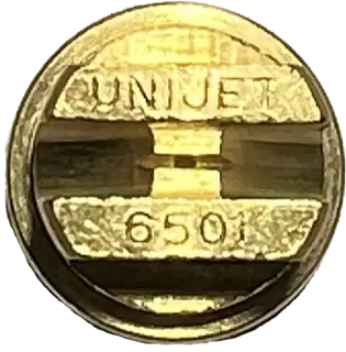 Brock h&#248;ytrykks dyse (6501) Messing (3-2548)